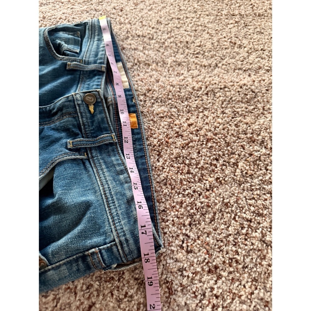 Pilcro Hyphen Women's Jeans Size 30 Blue Wash Straight Leg Denim - Picture 6 of 11